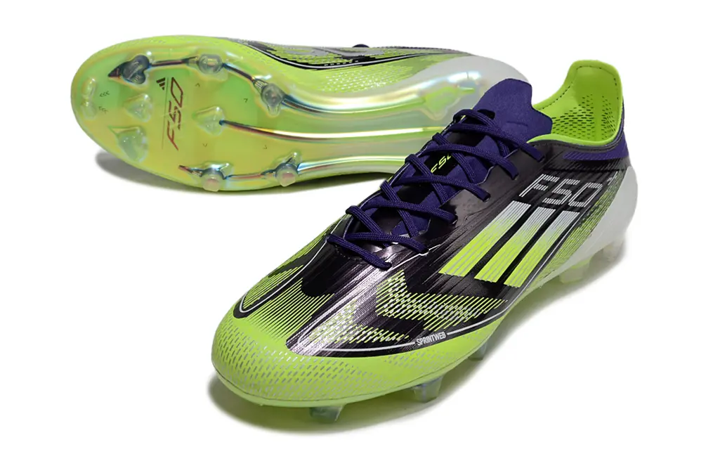 Adidas F50 Elite FG - Green/Electric Green/Deep Purple