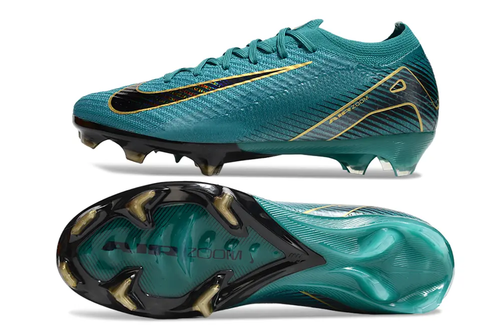 Nike Air Zoom Mercurial Vapor 16 Elite FG - Teal/Ocean Breeze/Sleek Gold