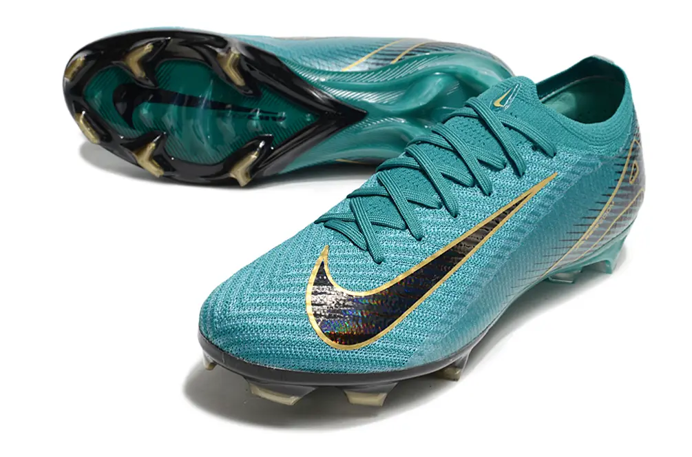 Nike Air Zoom Mercurial Vapor 16 Elite FG - Teal/Ocean Breeze/Sleek Gold