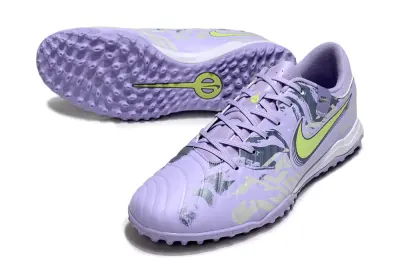 Nike Tiempo Legend 10 Academy TF - Purple/Lime Green/Pale Lavender
