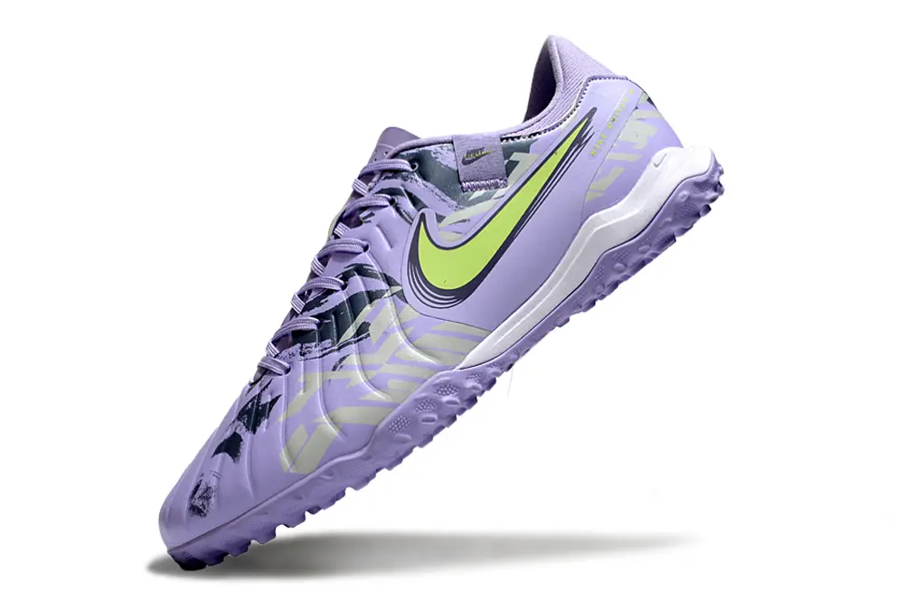 Nike Tiempo Legend 10 Academy TF - Purple/Lime Green/Pale Lavender