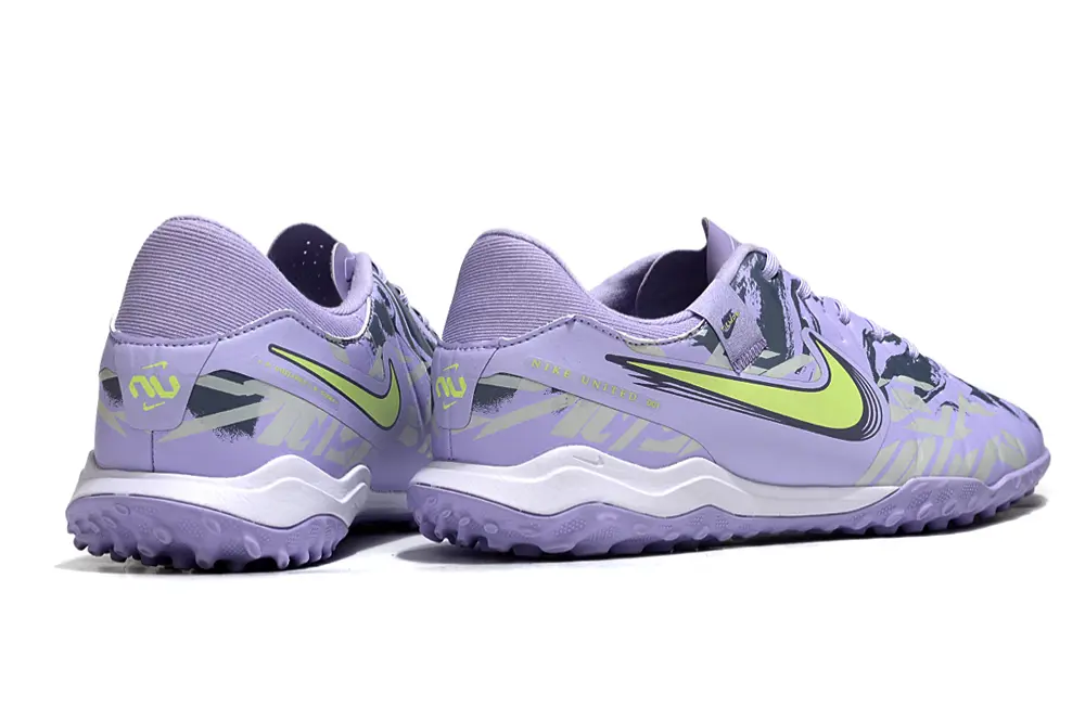 Nike Tiempo Legend 10 Academy TF - Purple/Lime Green/Pale Lavender