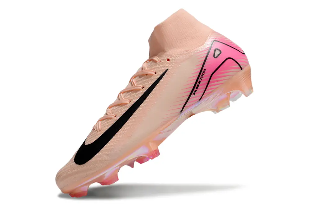 Nike Air Zoom Mercurial Superfly 10 Elite FG - Peach/Vibrant Coral/Black