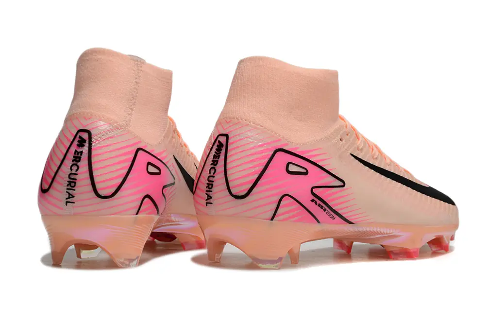Nike Air Zoom Mercurial Superfly 10 Elite FG - Peach/Vibrant Coral/Black