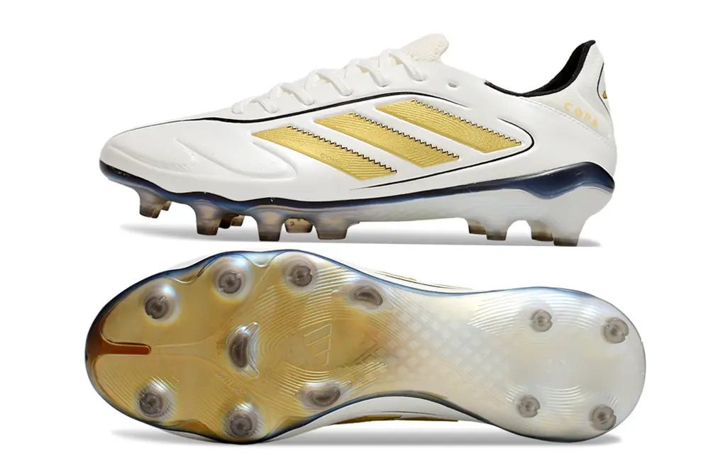 Adidas Copa Pure 3 Elite FG - White/Gold/Blue