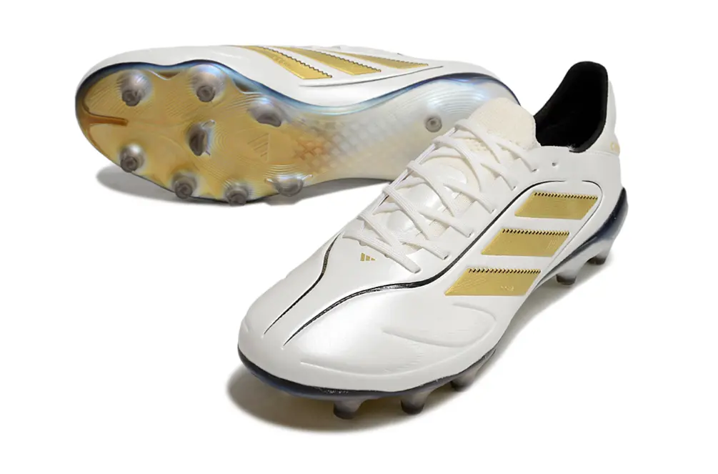 Adidas Copa Pure 3 Elite FG - White/Gold/Blue