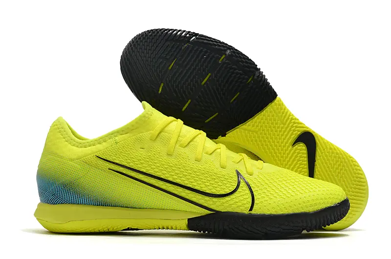 Nike Mercurial Vapor 13 Pro IC - Yellow/Bright Yellow/Blue Gradient