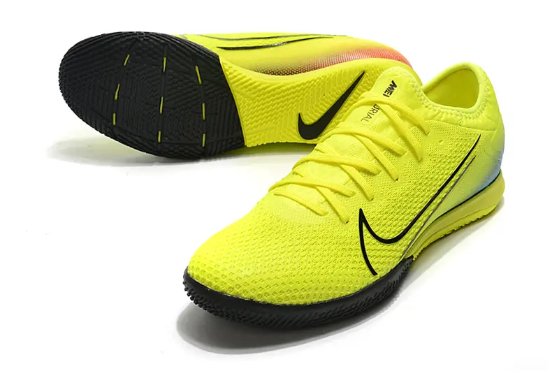 Nike Mercurial Vapor 13 Pro IC - Yellow/Bright Yellow/Blue Gradient