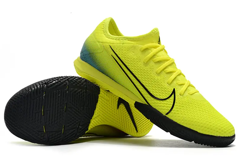 Nike Mercurial Vapor 13 Pro IC - Yellow/Bright Yellow/Blue Gradient
