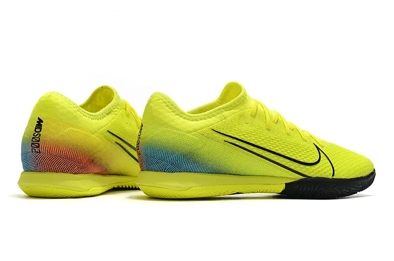 Nike Mercurial Vapor 13 Pro IC - Yellow/Bright Yellow/Blue Gradient