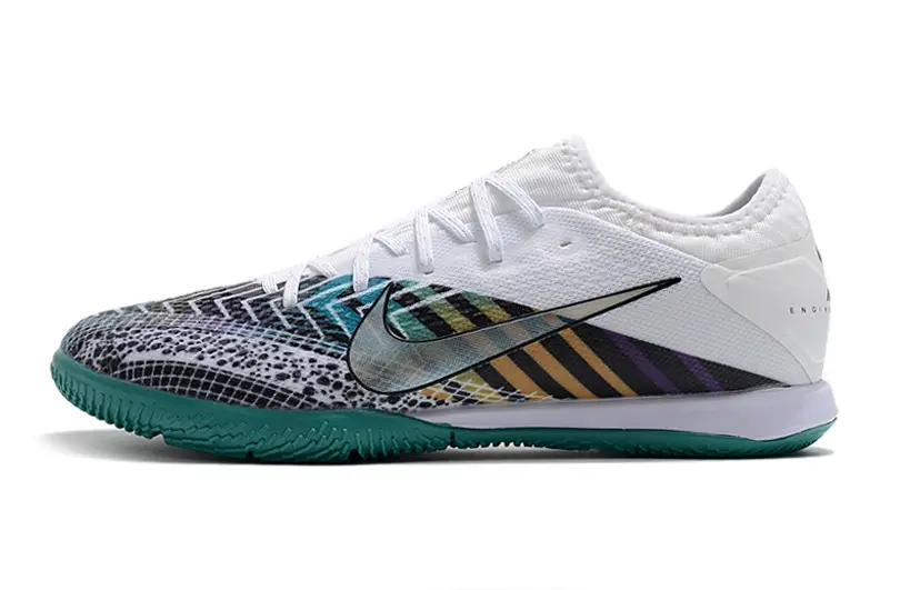 Nike Mercurial Vapor 13 Pro IC - White/Teal Splash/Black Zebra