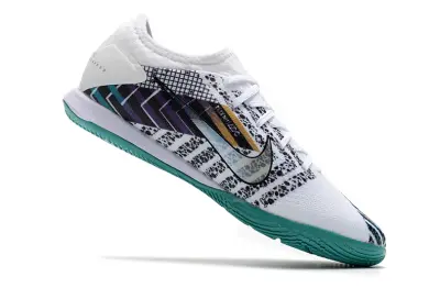 Nike Mercurial Vapor 13 Pro IC - White/Teal Splash/Black Zebra
