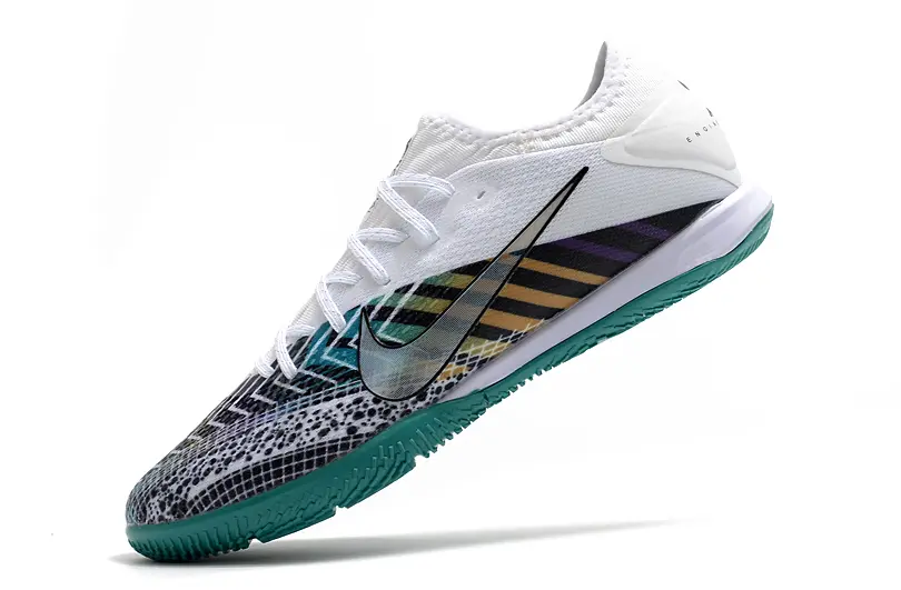 Nike Mercurial Vapor 13 Pro IC - White/Teal Splash/Black Zebra