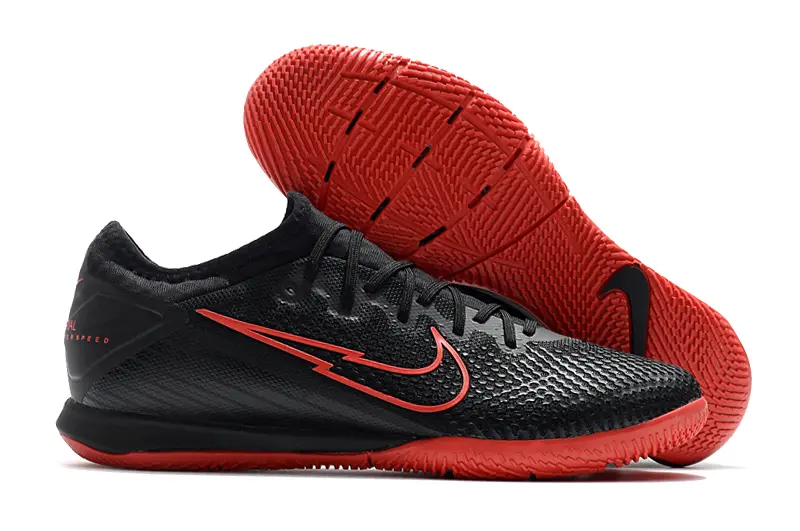 Nike Mercurial Vapor 13 Pro IC - Black/Electric Red/Charcoal Gray
