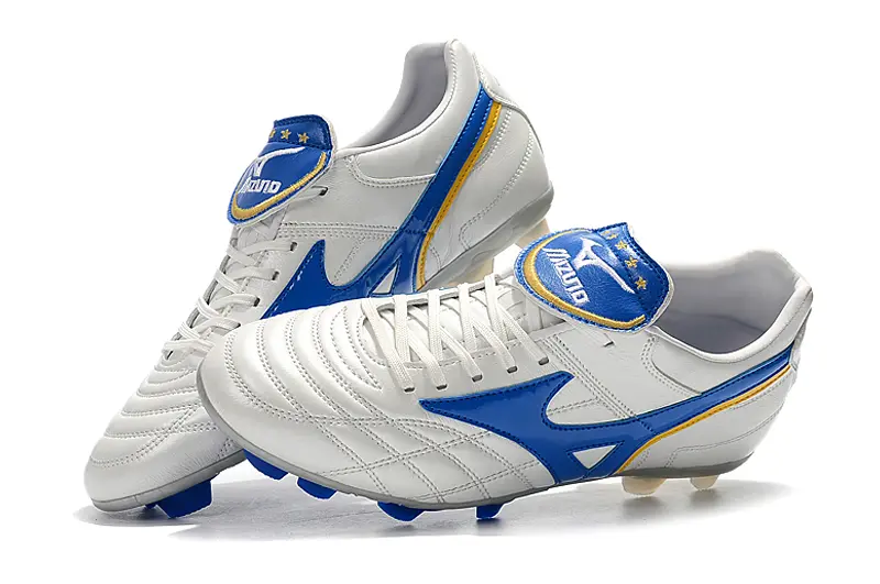 Mizuno Morelia 2 FG - White/Royal Blue/Sunshine Yellow