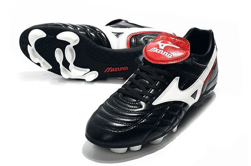 Mizuno Morelia 2 FG - Black/White/Red