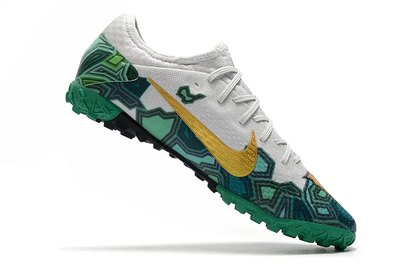Nike Mercurial Vapor 13 Pro TF - White/Emerald Green/Golden Yellow