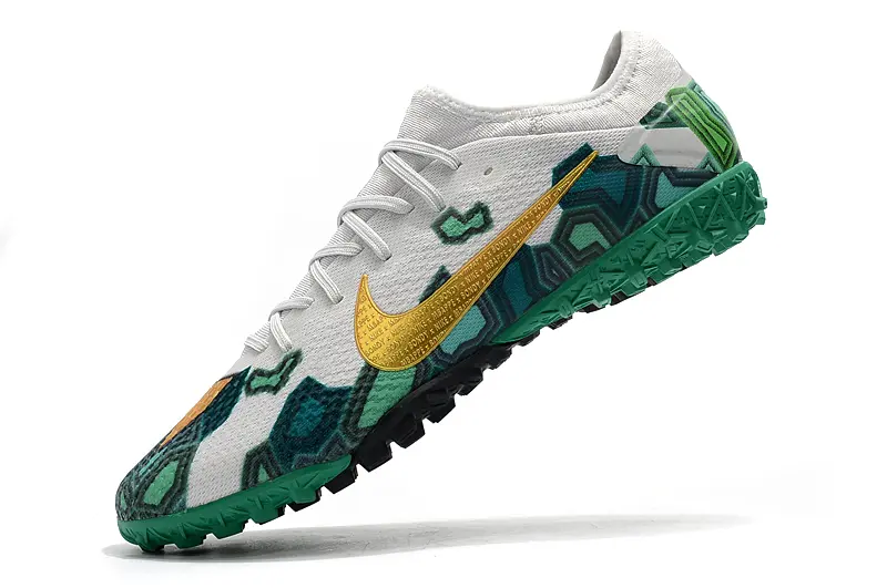 Nike Mercurial Vapor 13 Pro TF - White/Emerald Green/Golden Yellow