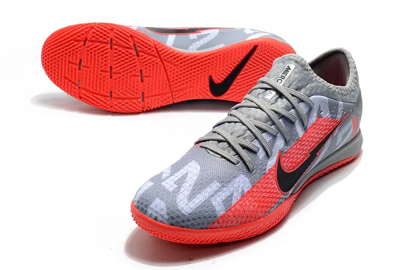 Nike Mercurial Vapor 13 Pro IC - Gray/Bright Red/Charcoal Black