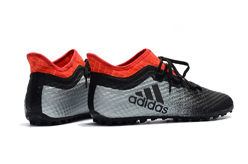 Adidas X Tango 16.1 TF - Black/Fiery Red/Grey Metallic