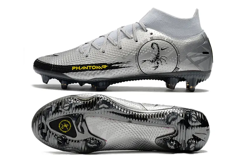 Nike Phantom GT Elite DF Scorpion FG - Grey/Metallic Silver/Phantom Black