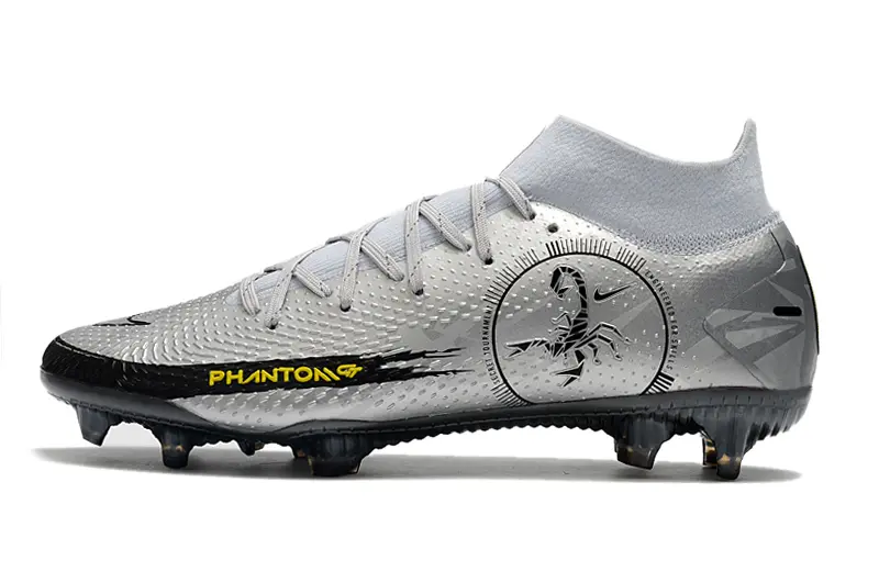 Nike Phantom GT Elite DF Scorpion FG - Grey/Metallic Silver/Phantom Black