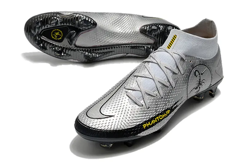 Nike Phantom GT Elite DF Scorpion FG - Grey/Metallic Silver/Phantom Black