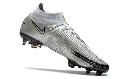 Nike Phantom GT Elite DF Scorpion FG - Grey/Metallic Silver/Phantom Black