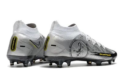 Nike Phantom GT Elite DF Scorpion FG - Grey/Metallic Silver/Phantom Black