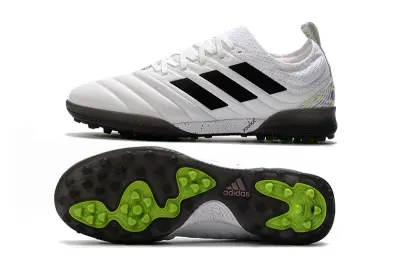 Adidas Copa 19.1 TF - White/Black/Green