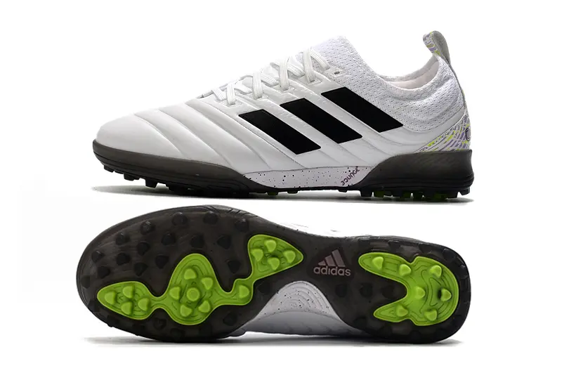 Adidas Copa 19.1 TF - White/Black/Green