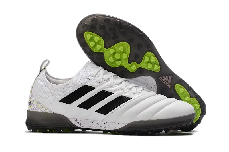 Adidas Copa 19.1 TF - White/Black/Green