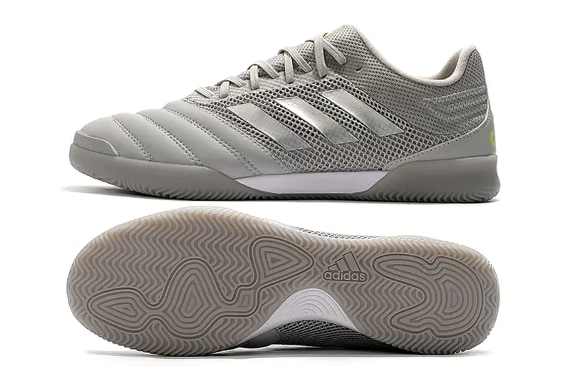Adidas Copa 19.1 IC - Gray/Light Gray/Neon Green