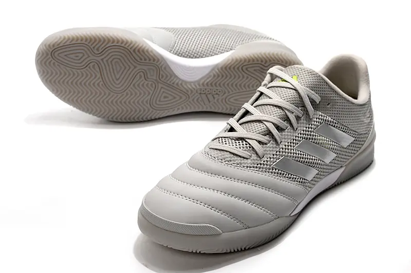 Adidas Copa 19.1 IC - Gray/Light Gray/Neon Green