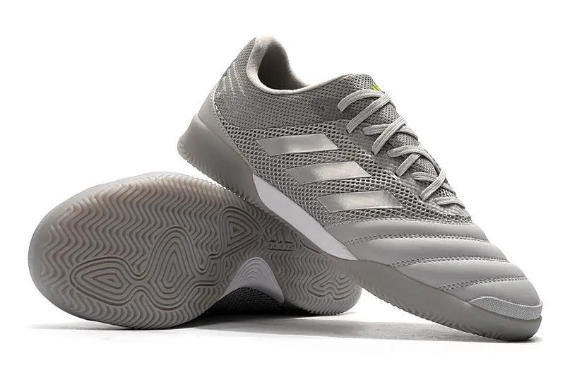 Adidas Copa 19.1 IC - Gray/Light Gray/Neon Green