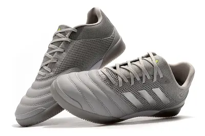 Adidas Copa 19.1 IC - Gray/Light Gray/Neon Green