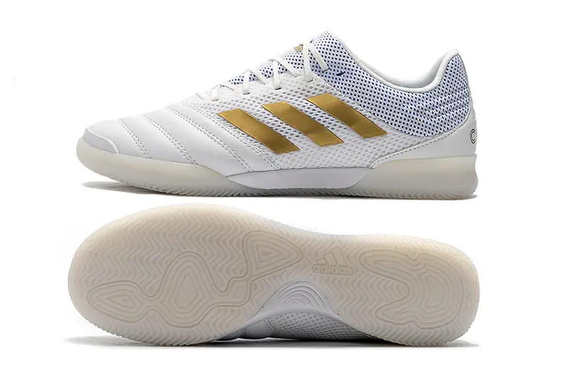 Adidas Copa 19.1 IC - White/Golden Accent/Light Grey