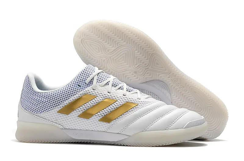 Adidas Copa 19.1 IC - White/Golden Accent/Light Grey