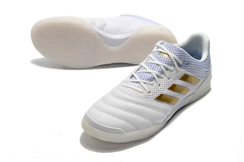 Adidas Copa 19.1 IC - White/Golden Accent/Light Grey