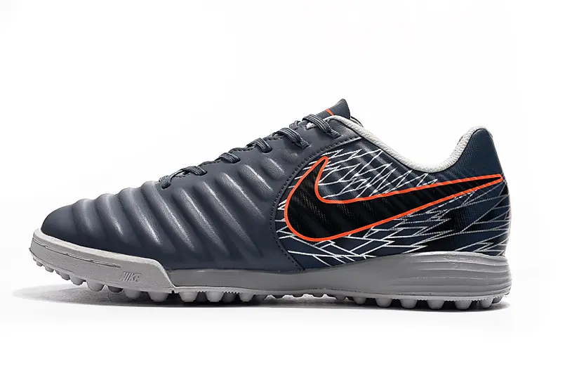 Nike Tiempo Ligera 4 TF - Gray/Electric Orange/Steel Grey