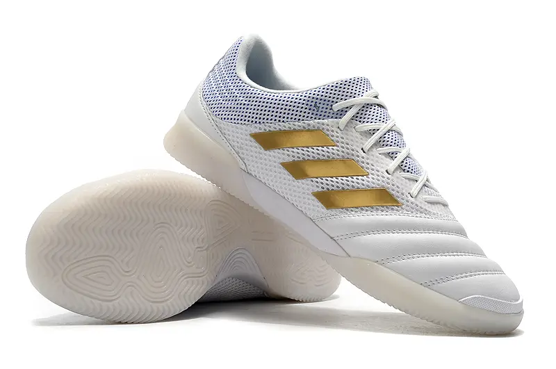 Adidas Copa 19.1 IC - White/Golden Accent/Light Grey