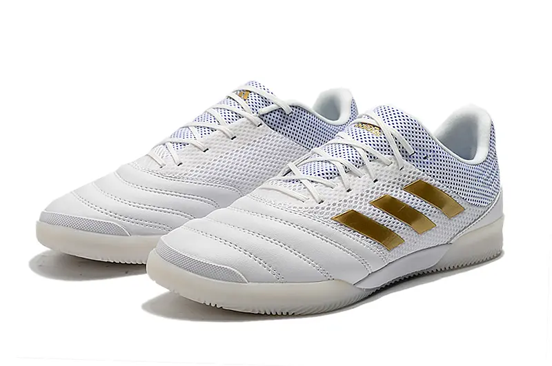 Adidas Copa 19.1 IC - White/Golden Accent/Light Grey