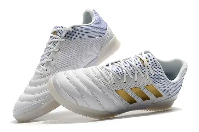 Adidas Copa 19.1 IC - White/Golden Accent/Light Grey