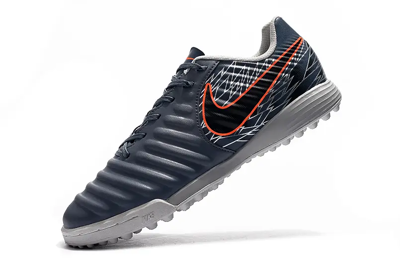 Nike Tiempo Ligera 4 TF - Gray/Electric Orange/Steel Grey