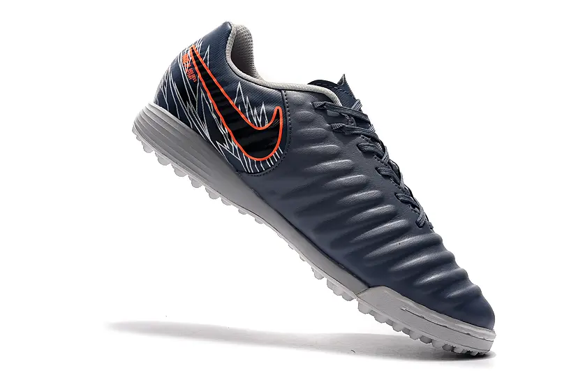 Nike Tiempo Ligera 4 TF - Gray/Electric Orange/Steel Grey