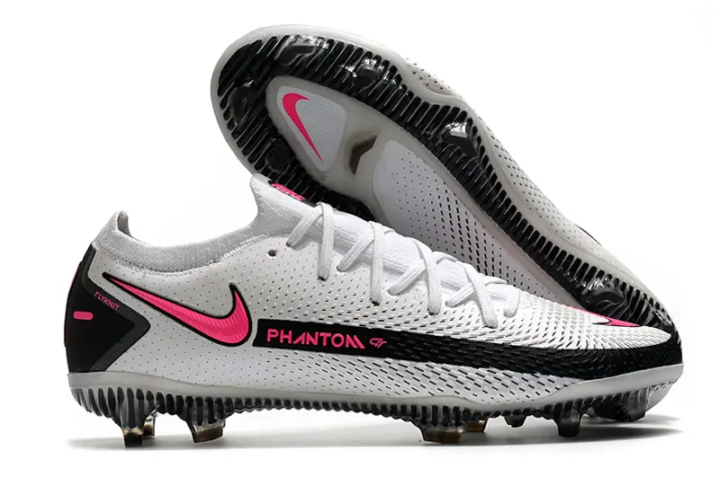 Nike Phantom GT Elite FG - White/Neon Pink/Black