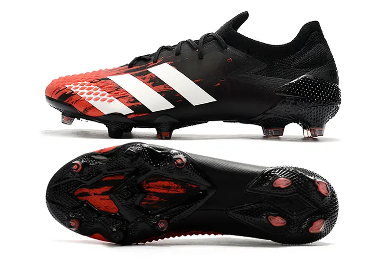 Adidas Predator Mutator 20.1 FG - Black/Crimson Blaze/Shadow Black