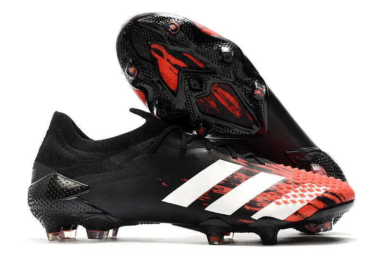 Adidas Predator Mutator 20.1 FG - Black/Crimson Blaze/Shadow Black