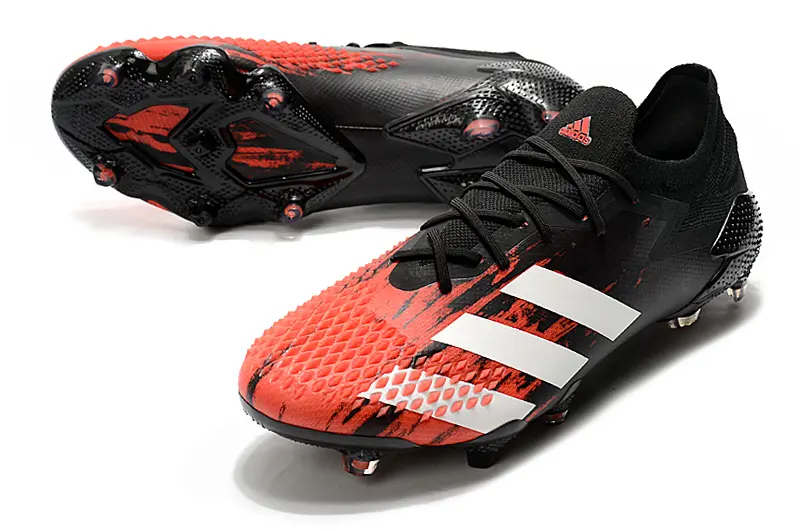 Adidas Predator Mutator 20.1 FG - Black/Crimson Blaze/Shadow Black