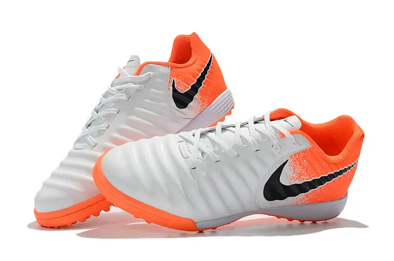 Nike Tiempo Ligera 4 TF - White/Bright Orange/Black